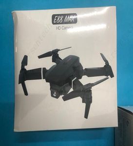 2021E88 max Mini Pographie Drohnen VideoTransmitter 4k pro professionelle HD Kamera Wifi Fernbedienung Quadcopter Batterie Deli9838385