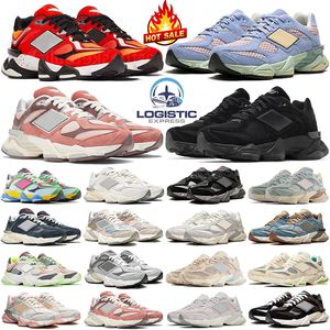 NOWOŚĆ 9060 BUTY RUNDUNKI DROGUKACJI Sneakery 9060s Penny Cookie Pink Black Cegły Drewno Brąz Black Rain Cloud Men Women Outdoor Sports Trainers Hurt