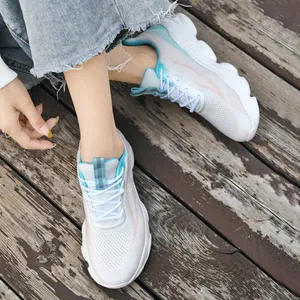 Gai Erkekler Koşu Ayakkabı Nefes Alabilir Trainer Wolf Gri Sarı Üçlü Siyahlar Yeşiller Işıkları Kahverengi Erkek Dışarıda Sport Spor Sneaker Color-91 XJ