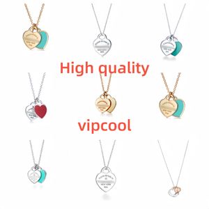 Hot Selling Designer Glamour Women Pendant Necklace Clover Halsband Fashion Jewelry Women Silver Smycken Birthday Present Wedding Party Tze9