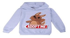 Adopt Me Animal Cartoon Bluies for Teen Girls Kids Spring Hooded Bluza Baby Boys Fashion Squirlover Sudaderas 2011265290634