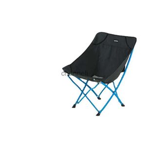 Camp Furniture Cy Portable Fishing Chair Picnic Casual Chair Moon Chair Camping Recliner YQ240315