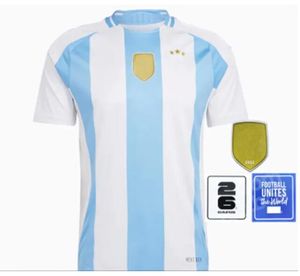 3 gwiazdki Koszulki piłkarskie Argentyna Pamięci 2023 MĘŻCZYZN KIT KIT 20 21 22 23 MAILLOTS DE FOOT MARADONA DYBALA MESIS MAC ALLISTER SPECJALNA Koszula Football Unifor 5154