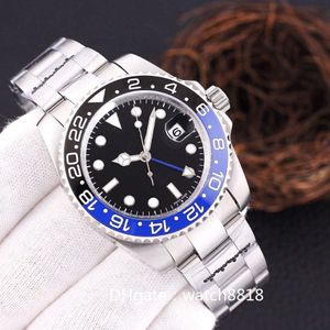 Zegarek męski 41 mm luksus 2813 Automatyczny ruch samozwańczy męski projektant mechanicznych zegarków mody sportowe zegarek na rękę