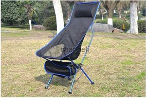 Lägermöbler portablapible Moon Chair Fishing Camping BBQ Stool Foldning Utökad vandringssäte Garden Ultralight Office Hemmöbler YQ240315