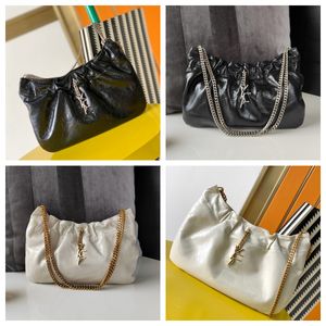 Designer tygväskor för kvinnor axelväska hobo väska handväska och handväskor 10a original äkta läder fårskinn guldkedja kvinnors handväska högkvalitativa designare väskor