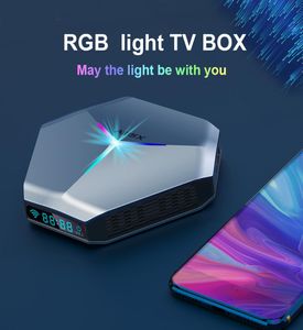 A95X F4 Amlogic S905X4 Smart Android 10 TV Box 4GB RAM 32GB 64GB 128GB ROM 24G5Ghz Wifi RGB Light Set TopBox5335765