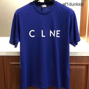 Шея cel ne celi celins Crew celnes ceine Ces Arc De Sleeve Женская мужская футболка Дизайнерские буквы Короткая футболка с принтом 100 хлопковых футболок Футболка Летняя повседневная футболка унисекс I5GJ