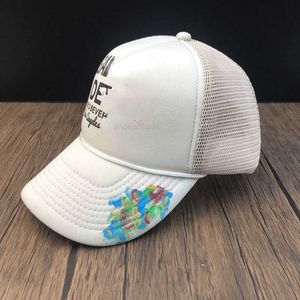 Ball Caps Gp Graffiti Hat swobodne literowanie zakrzywiona czapka baseballowa dla mężczyzn i kobiet litery drukowania z