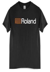 Meninos tee roland piano órgãos preto t camisa verão moda tshirt masculino unissex algodão camiseta gota crianças039s clo7600898