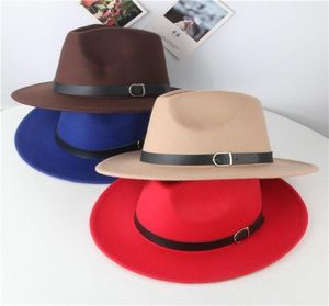 Kinder039s Fedora-Hut, Wollimitat, Winterfilz, modisch, Jazz-Fleece-Mütze für Kinder, britische Wolle, 2201057494498