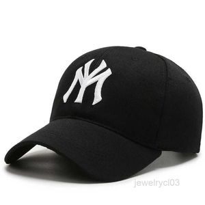 New York 3D broderi baseball cap 100% bomull min pappa hatt brev snapback sommarsol mode hip hop28cr