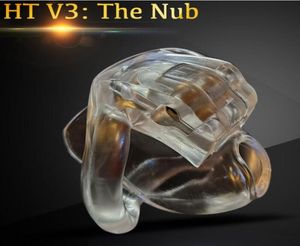 Mais recente design o nub de ht v3 resina natural gaiola de galo masculino com 4 anel de pênis dispositivo de bloqueio de bondage adulto brinquedo sexual bdsm 4 cores a3807825893