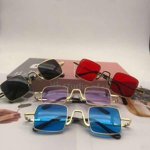 Модные квадратные очки в стиле хип-хоп Prince Tiktok Net Red той же вогнутой формы, забавные солнцезащитные очки