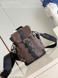 En iyi yeni erkek crossbody çanta mini boyutu çok işlevli sırt çantası m82769 el çantası