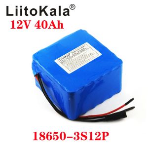 Liitokala 12V Lityum Pil 20AH 30AH 40AH Yüksek Mevcut Büyük Kapasiteli Xenon Lambası Motor Mobil Yedek Pili