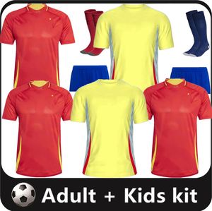 2024 2025 Espana MORATA PEDRI GAVI soccer jerseys ASENSIO CARVAJAL MERINO FABIAN camisetas de futbol YEREMY ANSU FATI OLMO JOSELU football shirts Men Kids kit 16-4XL