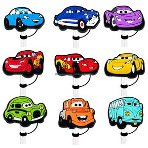 Drinking Sts Boys Cars Sile St Toppers Accessories Er Charms Reusable Splash Proof Dust Plug Decorative 8Mm/10Mm Party Drop Delivery Otgmn