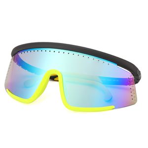 Açık Binicilik Sporları Gözlük 1720 Büyük Çerçeve Cam Erkekler Güneş Gözlüğü Kişilik Kayma Goggles Güneş Gözlüğü Yeni