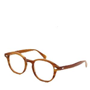 Lemtoshs Glasses Men Johnny Depp Eyeglasses Frame Transparent Lens Brand Designer Computer Goggles Male Round Vintage Top Quality De Grau