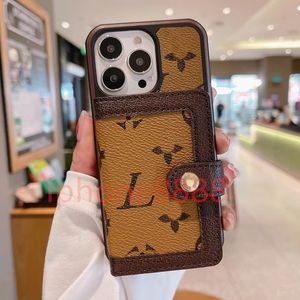 Flower Letter Phone sling Case Designer iPhone Case Suitable for Apple iPhone 15 14 Pro Max 13 12 14plus 11 X XR XS XsMax Wallet Card Seat Luxury Phone Cases