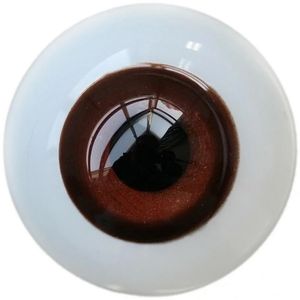 6mm 8mm 10mm 12mm 14mm 16mm 18mm 20mm 22mm 24mm Brown Eyes Glass Eyes Outfit For BJD Doll Dollfie 240305