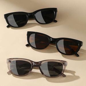 Nuova serie Cat Eye con cerniera in metallo, occhiali da sole da donna resistenti ai raggi UV di fascia alta e alla moda