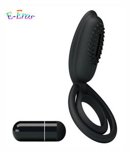 Pretty Love Sex Products For Couple Clitoral Stimulation Cock Ring Vibrator Silicone Sex Toy Penis Sleeve Adult Pleasure Vibes26938093997