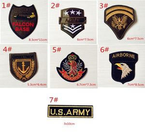3D Military Patch Enbroidered Backpack Bag Air Force Soldier Badge Armband Army Diy Shoulder Decoration Patches Iron On or Sew5206116