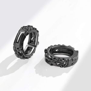 New Chinese Style Pixiu Ear Buckle for Women, Simple Personalized Men's Earrings, High-end and Niche Earrings