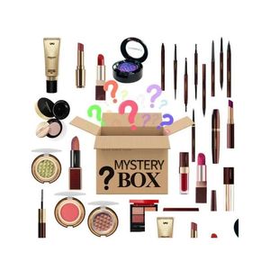 Наборы для макияжа Косметические товары Lucky Mystery Boxes Рождественский подарок на День святого Валентина Есть шанс открыть помады Инструменты Прямая доставка Dh2Mg