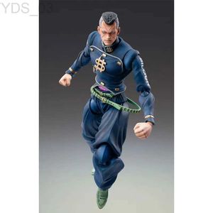 Anime Manga Original MEDICOS Super Action Statue JoJos Bizarre Adventure Part.4 Okuyasu Nijimura In Stock Anime Figures Model Toys YQ240315