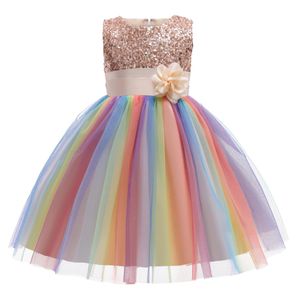 New Girls Dresses For Birthday Baby Girls Sequins Princess party Clothes Girl 310 yrs Christmas Outfits Children Kids clothes8054170