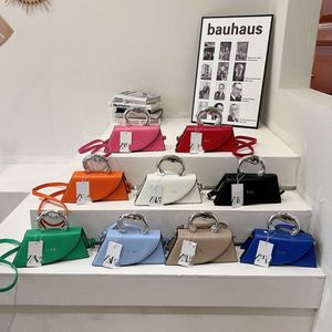 High-End-Handtasche für Damen, neue modische Nischen-Design, tragbare kleine quadratische Tasche, Internet-berühmt, stilvolle One-Shoulder-Crossbody-Tasche