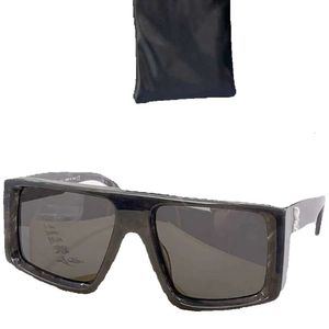 مصمم نظارة شمسية قبالة Oeri004 رجالي الموضة اتجاه الشارع إطلاق النار مربع إطار FF Sun Glasses Men Travel Acture Outdoor UV Protect