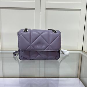 Luksusowe retro solidne kolorowe torebki designerski łańcuch mody mody podróży chmur crossbody torebki klapka okładka Diamentowa kratona pikowana torebki na jedno ramię Crossbody