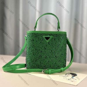 2024 инкрустированная мини-сумка-ведро женская Advanced Sense Hot Diamond сумка через плечо в магазинах распродажа