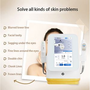 Hifu Machine Cool Painless Ultrasound Hifu Face And Body Machine With 2 Handles