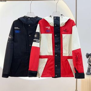 Ładunek kombinezonu North Face Pełny ciśnienie Classic CO Markiee męskie i damskie Dopasowanie kolorów sportowych w kolorze damskim Casual LXC5