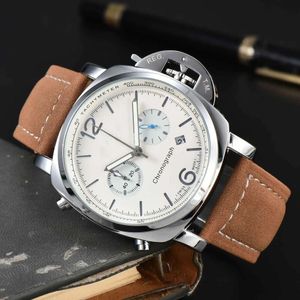 Orologi Montre Luxe sportivi impermeabili al quarzo a cinque lancette da 43 mm di alta qualità dei migliori designer da uomo