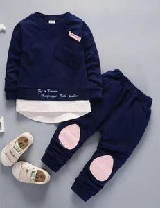 4 färger småbarn baby pojkar kläder t shirtpants barn sportkläder Kläder Kläder Autumn Kids Designer Kläder Set 15y 1332568