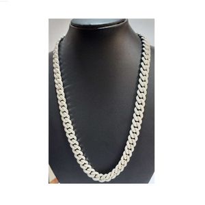 MENS HIP HIP HIP HIP HIP HIP HIP HIP Hip Hip Hip Hip Hip Out Silver Cubain Chain disponibile a basso prezzo