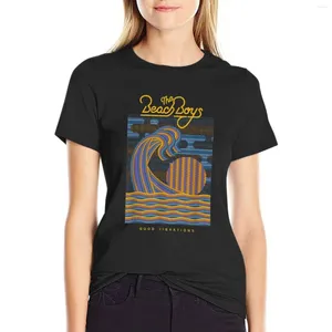 Women's Polos Beach Boys Good T-Shirt Anime Ubrania Śliczne topy estetyczne koszule dla kobiet luźne dopasowanie