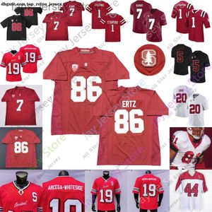 Camisas de futebol personalizadas 2024 Stanford Football Jersey NCAA College Jack West Austin Jones Nathaniel Peat Simi Fehoko Brycen Tremayne Levani Damuni
