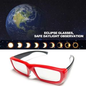 Óculos de sol ao ar livre Óculos de sol Eclipse Óculos de sol certificados para crianças ultra leves e confortáveis adequados para óculos de sol diretos para crianças H240316