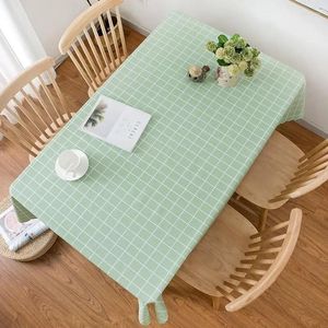 Table Cloth Modern Simple Home Printing Casual Life Picnic Mat Wedding Decoration Plaid Birthday Tablecloth Kitchen