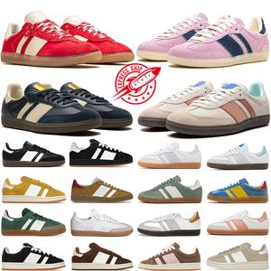 designer casual shoes for men women spezial og sneakers black white gum pink brown yellow beige blue mens trainers sport platform tennis shoes