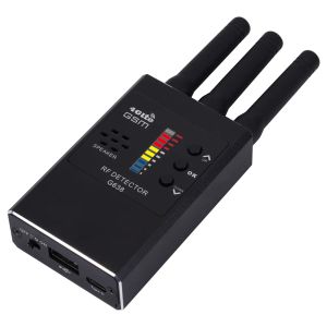 Detector G638 Anti Spy Wireless RF Signal Detector Bug GSM GPS Tracker Hidden Camera Eavesdropping Device Military Professional Version