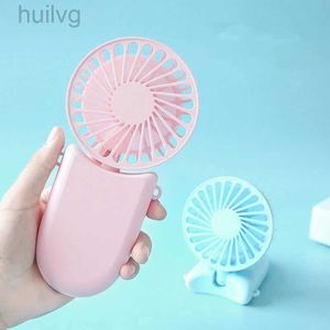 Electric Fans Portable Hanging Neck Fan USB RECHARGABLE MINI FOLT Outdoor Handheld Air Conditioner Travel Cooler 3 Gears Justerbar 240316