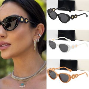 Projektantka Lady Sunglasses Fashion Cat Eye Oko Oko Oko Około Około Słońce Słońce Słońce Glass Mengoggle Oval 7 Kolor Opcja Polaryzowane okulary